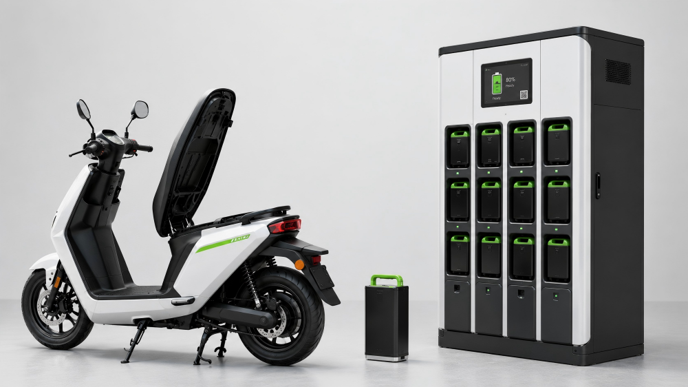 Latest company case about Smart Battery Swapping Solution for Electric Two-Wheelers